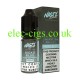 black and blue box containing the Sicko Blue Nic-Salts E-Liquid by Nasty Juice (Blue Raspberry)