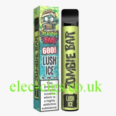 Zombie Blood 600 Puff Disposable Vape E-Cigarette Lush Ice