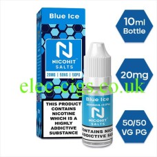 Blue Ice Nicotine Salt by Nicohit from only £2.50