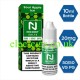 Image shows a box and a bottle of Sour Apple Ice Nicotine Salt by Nicohit