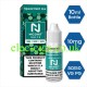 Image shows a box and a bottle of Spearmint Ice Nicotine Salt by Nicohit