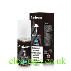 A Steam 10ML E-Liquid Black Jack from only £1.59