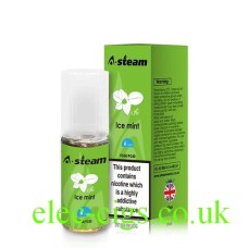 A Steam 10ML E-Liquid Ice Mint