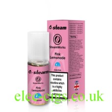 A Steam 10ML E-Liquid Pink Lemonade from only £1.59