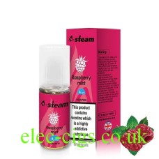 A Steam 10ML E-Liquid Raspberry Mint from only £1.59