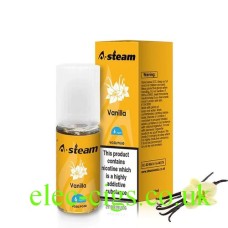 A Steam 10ML E-Liquid Vanilla from only £1.39