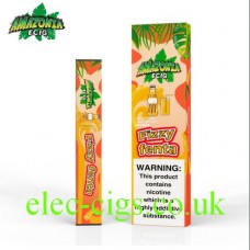 Image of the packaging containing the Amazonia Disposable E-Cigarette Fizzy Fenta