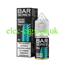 Bar Series 10ML Nicotine Salts Blue Razz Lemonade from only £1.89