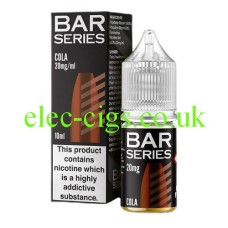 Bar Series 10ML Nicotine Salts Cola from only £1.89