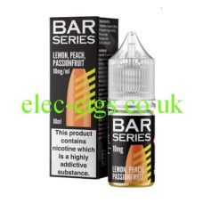 Bar Series 10ML Nicotine Salts Lemon Peach Passionfruit