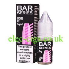 Bar Series 10ML Nicotine Salts Lychee Ice from only £1.89