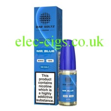 Bar Soltz Legend Nicotine Salt E-Liquid Mr Blue from only £1.97