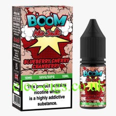 Blueberry Cherry Cranberry: Boom Nicotine Salt E-Liquid from only £2.29