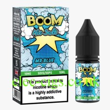 Mr Blue: Boom Nicotine Salt E-Liquid