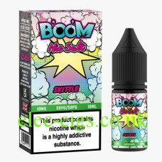 Skittle: Boom Nicotine Salt E-Liquid from only £2.29