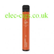 Image shows Strawberry Energy 600 Puff Disposable E-Cigarette by Elf Bar