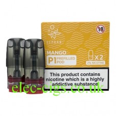 Elf Bar Mate 500 Pre-Filled Pods - 20mg (2 Pack) Mango