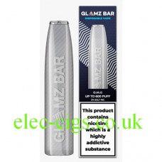 this is a picture of an OMG 600 Puff Disposable Bar from Glamz Bar with its box.