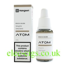Hangsen Atom E-Liquid Gold and Silver from only £1.50
