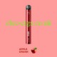 Image is of an Apple Crush by ISOK, 800 Puff Disposable E-Cigarette Bar on a dark pink background
