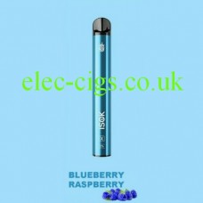 Blueberry Raspberry by ISOK, 800 Puff Disposable E-Cigarette Bar