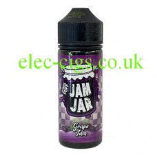 Image shows Grape Jam 100 ML E-Liquid from the Jam Jar Range by Ultimate Puff