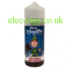 Image shows a bottle of Kingston 100 ML After Diner Mint Chocolate