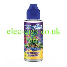 Image shows Kingston 100 ML Get Fruity Grapeberry Lemonade