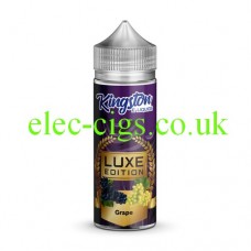 image shows Kingston 100 ML Luxe E-Liquid Grape