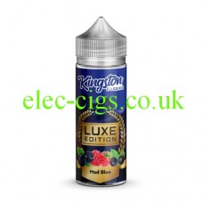 Image shows Kingston 100 ML Luxe E-Liquid Mad Blue