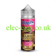 Image shows Kingston 100 ML Luxe E-Liquid Pink Lemonade