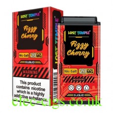 Image shows Lost Temple Pod System Fizzy Cherry