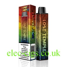 Lost Temple Pod Vaping Device Rainbow