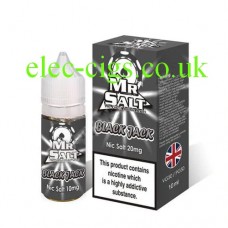 Black Jack 10 ML Nicotine Salt E-Liquid by Mr Salt FROM ONLY £1.99