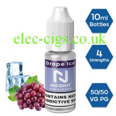 Nicohit Grape Ice E-Liquid from only £1.99