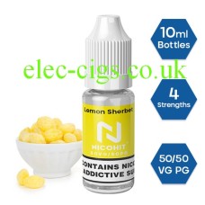 Nicohit Lemon Sherbet E-Liquid from only £1.99