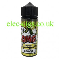 OMG Fruit Flavour 100ML E-Liquids: Lemon