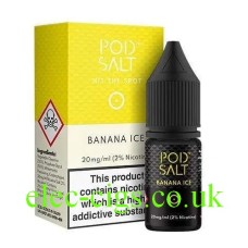 Pod Salt Hit The Spot E-Liquid Banana Ice