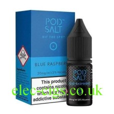 Pod Salt Hit The Spot E-Liquid Blue Raspberry from only £1.95