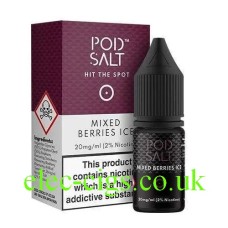 Pod Salt Hit The Spot E-Liquid Mixed Berries Ice from only £1.95