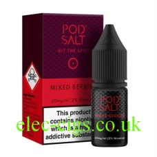 Pod Salt Hit The Spot E-Liquid Mixed Berries 