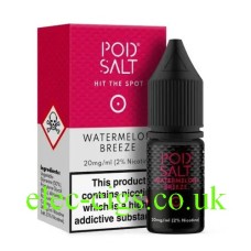 Pod Salt Hit The Spot E-Liquid Watermelon Breeze