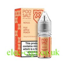 Pod Salt Nexus Fuji Apple Peach from £2.99 