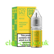 Pod Salt Nexus Pineapple Passion Lime from £2.99 