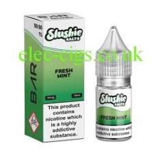 Slushie Nicotine Salt Fresh Mint from only £2.19