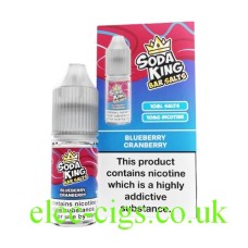 Soda King Nic Salt Blueberry Cranberry from only £2.99