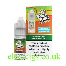 Soda King Nic Salt Strawberry Watermelon from only £2.99