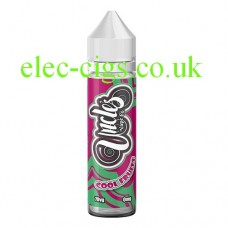 image shows a bottle of Cool Fruits 50 ML E-Liquid from Uncles Vapes
