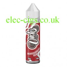 image shows a bottle of Mixed Fruit Ice 50 ML E-Liquid from Uncles Vapes
