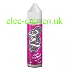 image shows a bottle of Pink Hi-Zen 50 ML E-Liquid from Uncles Vapes